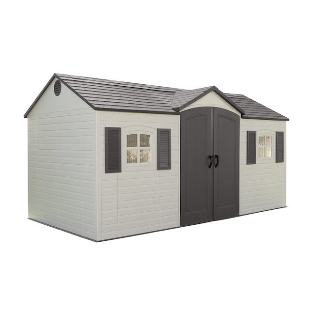 12 Lifetime Garden Storage Shed 15' x 8' - Image 1