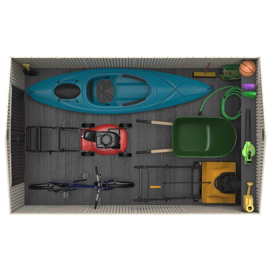 Lifetime 8 Ft. X 12.5 Ft. Outdoor Storage Shed - 60305 - Image 5