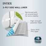 Intex Prism Frame 16' x 8' x 42' Rectangular Above Ground Pool Set - Image 9