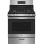 GE 30" Freestanding Gas Range JGBS61RPSS - Image 6
