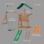 Backyard Discovery Grayson Peak Swing Set - Image 7