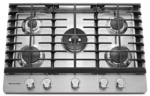 KitchenAid 30" 5-Burner Gas Cooktop KCGS550ESS - Image 3